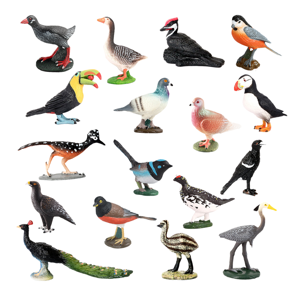 Kids Toys Under 1 Year - Owl Flamingo Turkey Toucan Seahawk Model