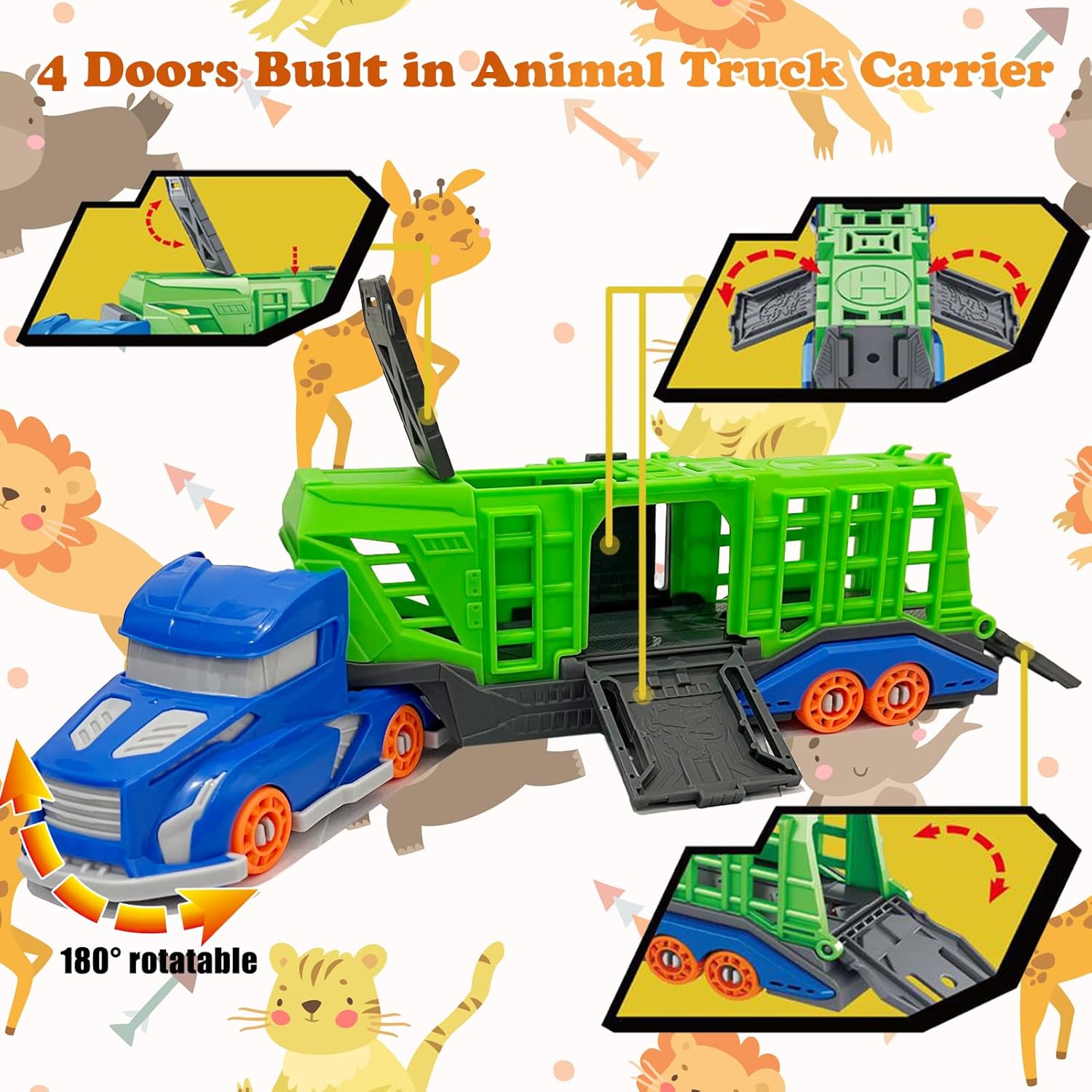 Dinosaur Animal Transport Vehi - Kids Toys Under 1 Year review and price
