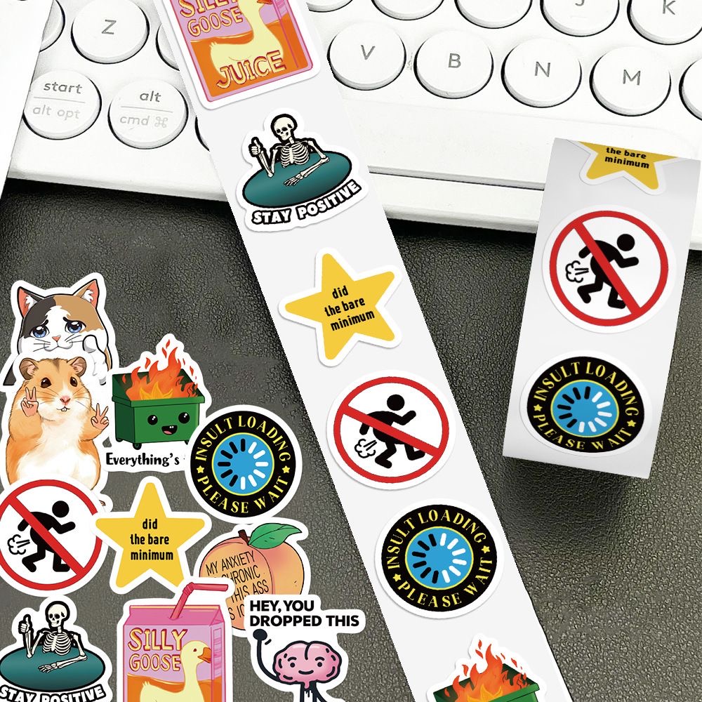 500pcs Funny Emotion Meme Stic - Kids Toys Laptop review and price