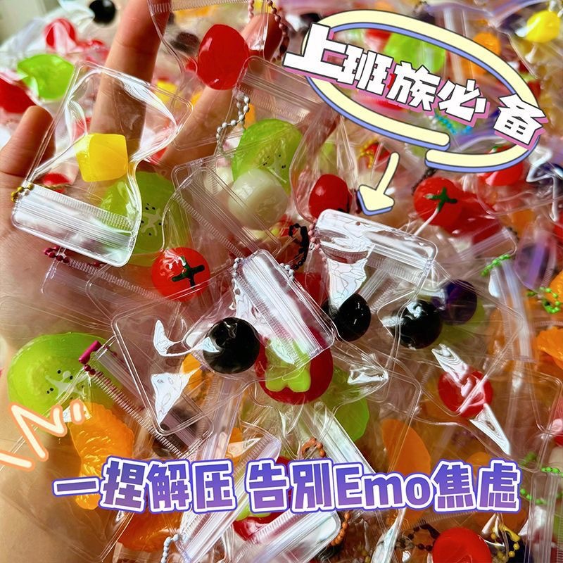 Hot Sale Bagged Fruit Squishy  - Kids Toys Sale review and price