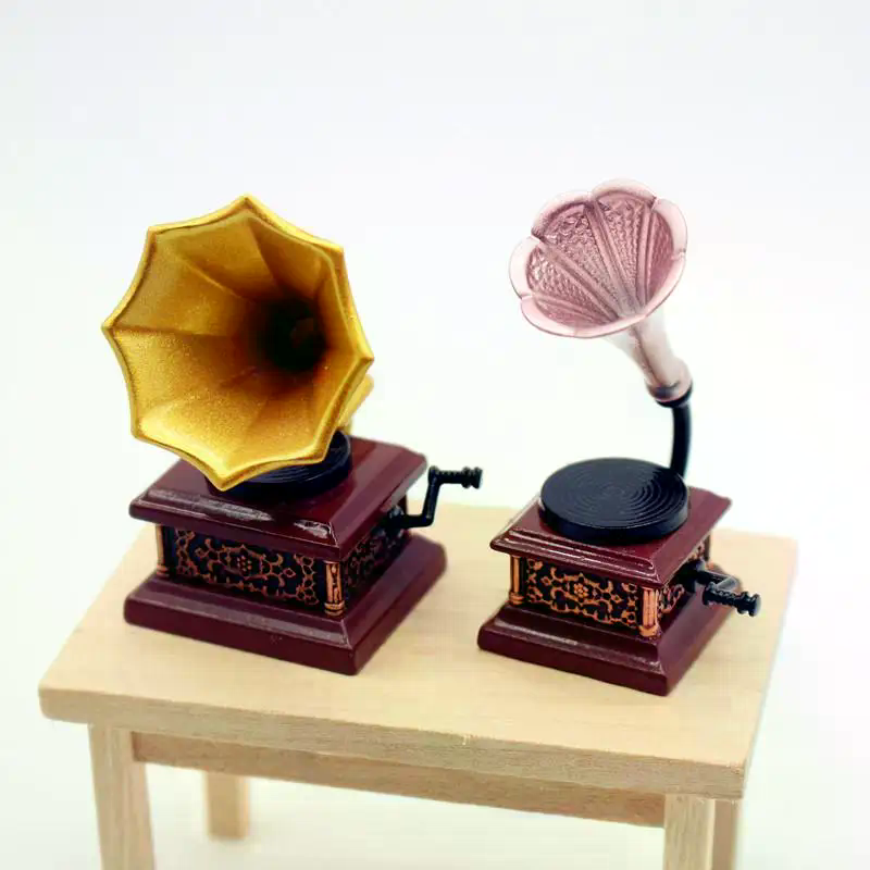 Dollhouse Vintage Phonograph M - Kids Toys Doll review and price