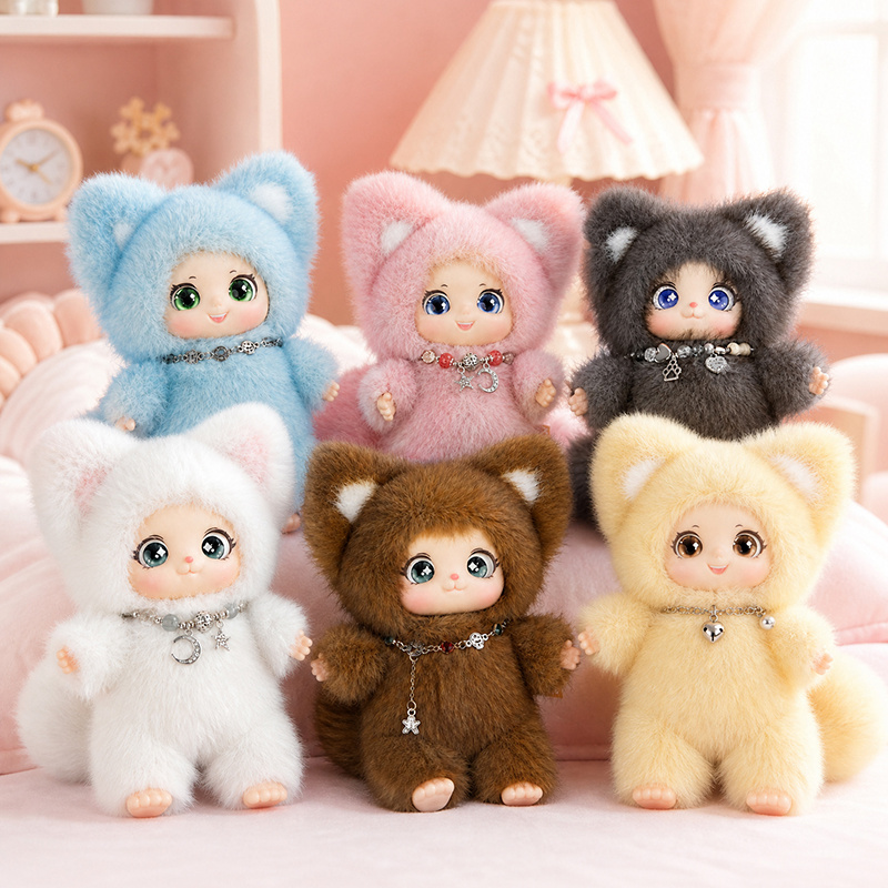 18cm New Cute Family Fox Plush - Kids Toys Doll review and price