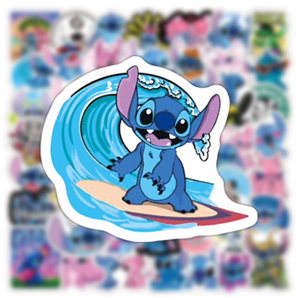 50/100pcs Cute Stitch Stickers - Kids Toys Laptop review and price