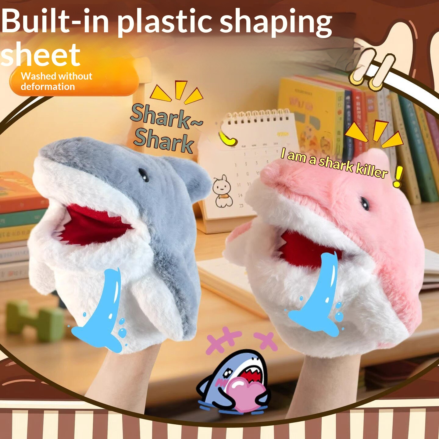 Shark Hand Puppet Plush Shark  - Kids Toys Doll review and price