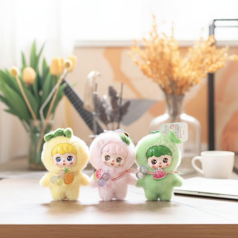 Cute Fruit Plush Doll Keychain - Kids Toys Doll review and price