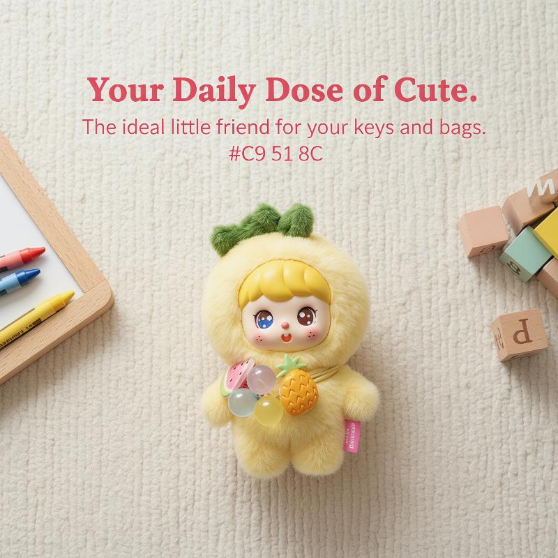 Cute Fruit Plush Doll Keychain - Kids Toys Doll review and price