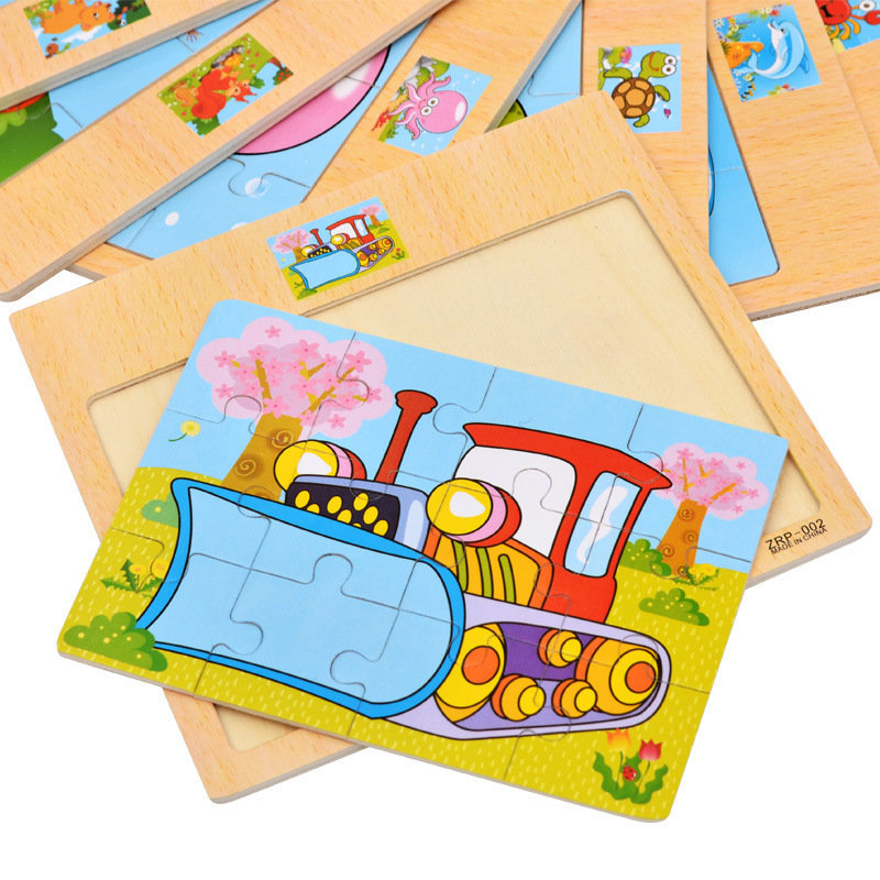 Hot Sale 12/9 PCS Puzzles Wood - Kids Toys Sale review and price