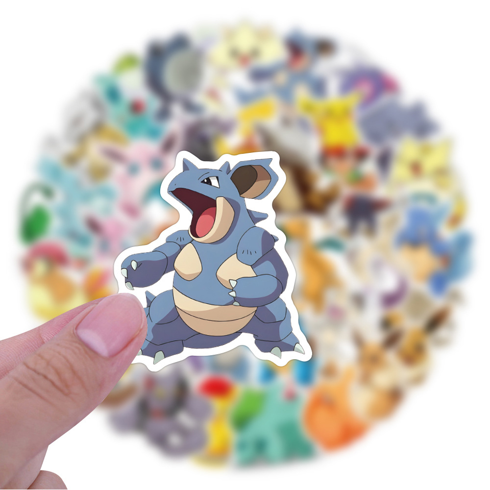 50/60pcs Cute Cartoon Anime Po - Kids Toys Laptop review and price