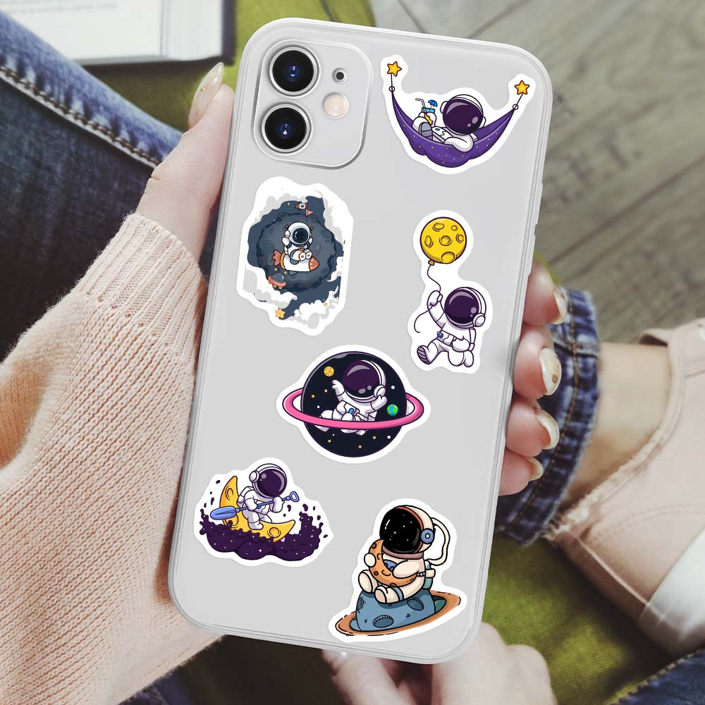Cute Cartoon Astronaut Sticker - Kids Toys Laptop review and price